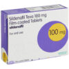 Sildenafil 100mg tablets